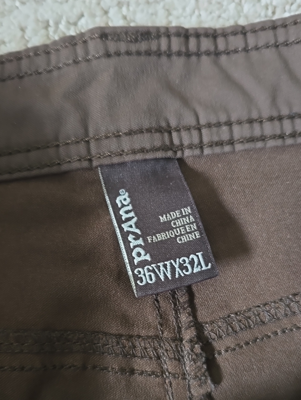 Prana | Brown Stretch Pants - Picture 3 of 8